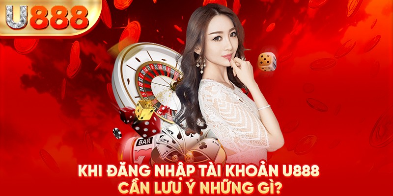 Lưu ý quan trọng để thao tác đăng nhập U888 diễn ra thuận lợi